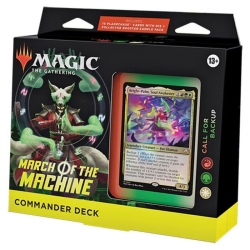 MAGIC March of Machine Commander Deck     Call For Backup