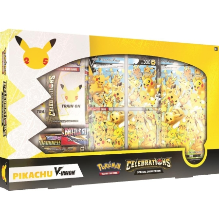 POKEMON Celebrations Special Collection Box Pikachu V-Union