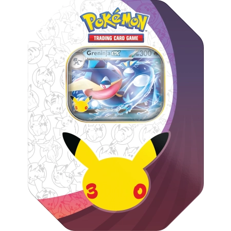 POKEMON 30th Celebration Tin Greninja Ex