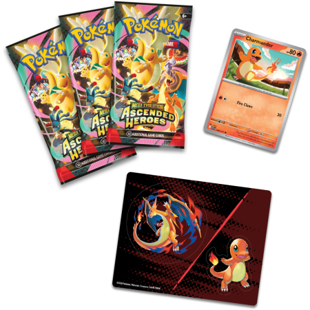 Pokemon Mega Evolution 02,5 Tech Sticker  Collection Charmander