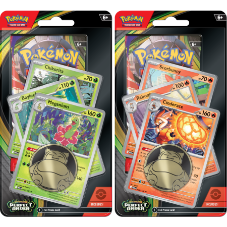 POKEMON Mega Evolution 03 Perfect Order  Checline Blister Blister Mix