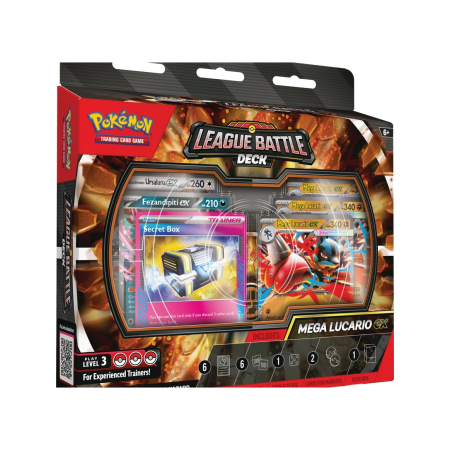 POKEMON Battle League Deck Mega Lucario  EX
