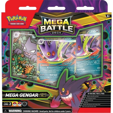 POKEMON Mega Battle Deck GENGAR EX