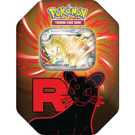 POKEMON Team Rockets Fall Ex Tin Persian  Ex