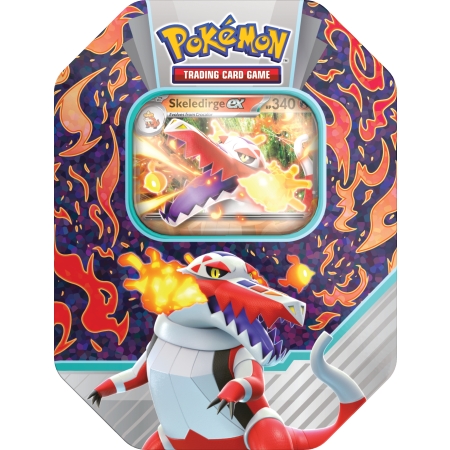 POKEMON Paldea Partners Tin SKELEDIRGE  EX