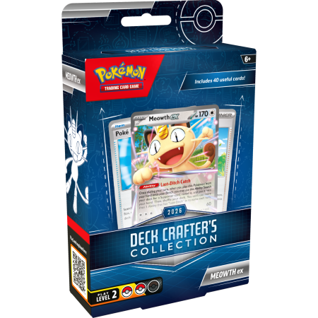 POKEMON Deck Crafters Collection Meowth  Ex