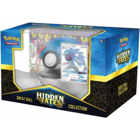 POKEMON Hidden Fates Ultra Ball Collection Zoroark GX / Metagross GX
