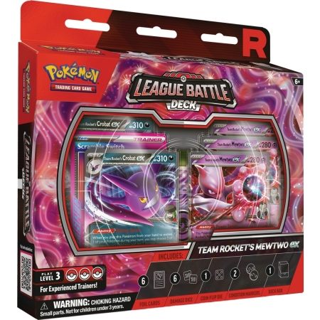 POKEMON League Battle Decks Team Rocket  Mewtwo Ex