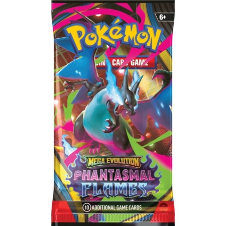 Pokemon Mega Evolution 02 Phantasmal  Flames Booster