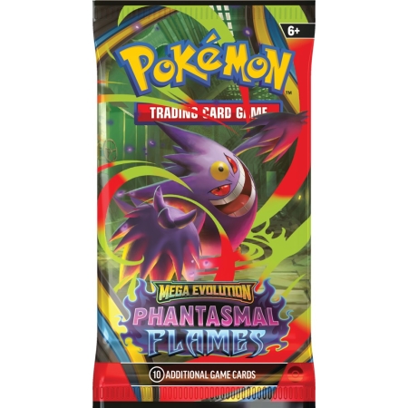 Pokemon Mega Evolution 02 Phantasmal  Flames Booster