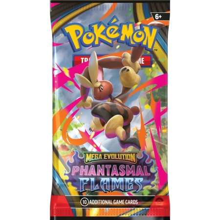 Pokemon Mega Evolution 02 Phantasmal  Flames Booster
