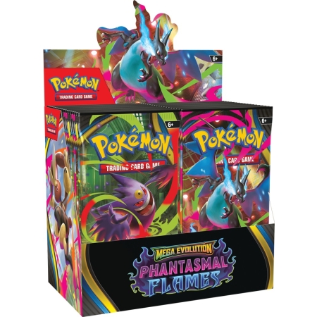 Pokemon Mega Evolution 02 Phantasmal Flames Booster Box
