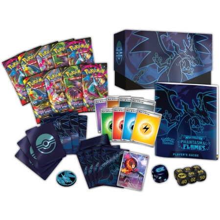 Pokemon Mega Evolution 02 Phantasmal  Flames Elite Trainer Box