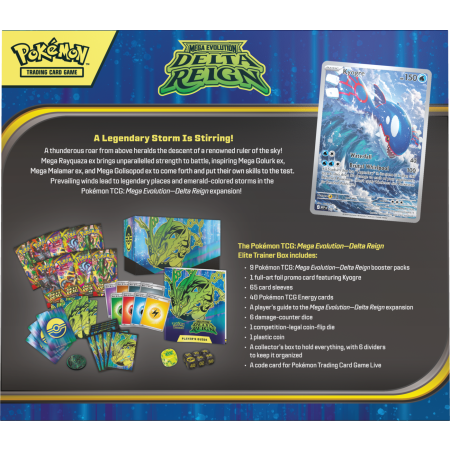 Pokemon Mega Evolution 06 Delta Reign  Elite Trainer Box