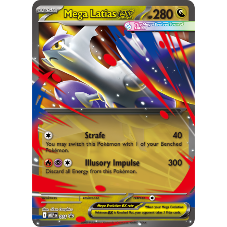 POKEMON Mega LATIAS EX Box
