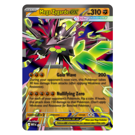 POKEMON Mega ZYGARDE EX Premium  Collection Box