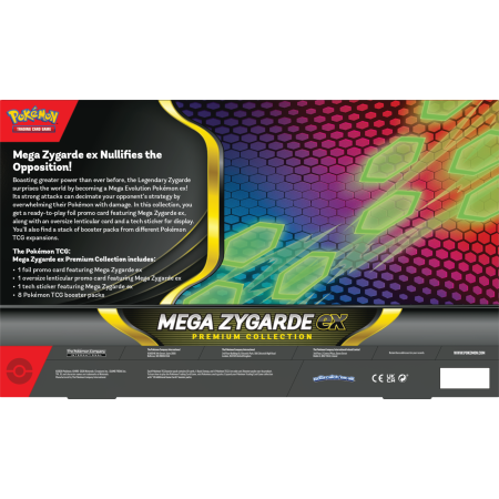 POKEMON Mega ZYGARDE EX Premium  Collection Box