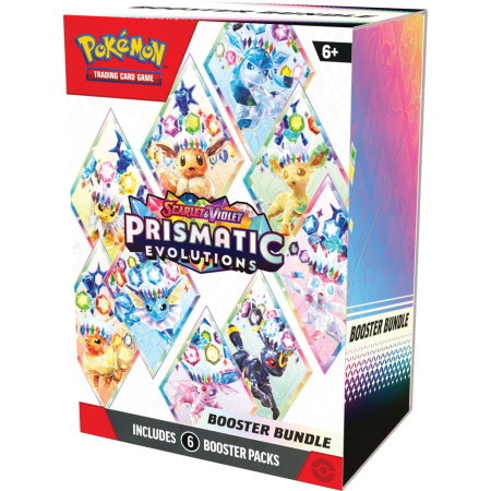 POKEMON SV 8,5 Prismatic Evolutions  Booster Bundle