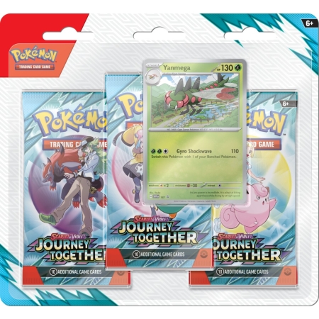 POKEMON SV 09 Journey Together 3-Pack  Blister YANMEGA