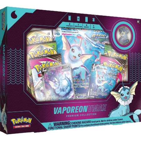 POKEMON VAPOREON V Max Premium Collection