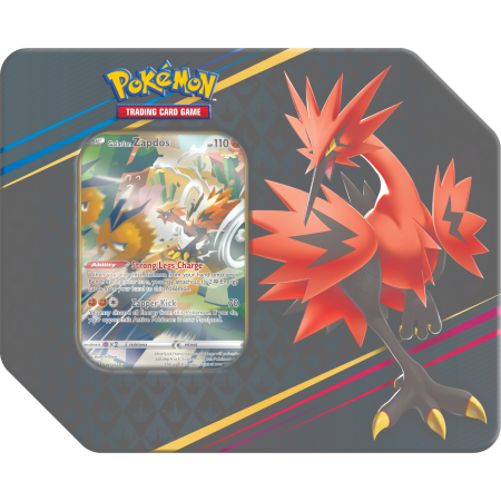 POKEMON Mocku Art Tin Zapdos