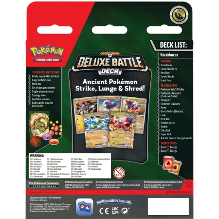 POKEMON Deluxe Battle Deck KORAIDON EX