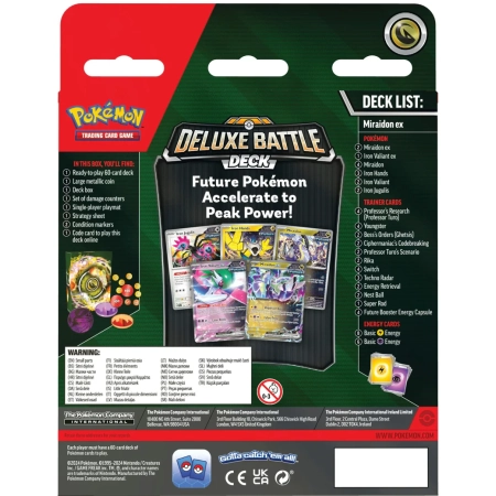 POKEMON Deluxe Battel Deck MIRAIDON EX