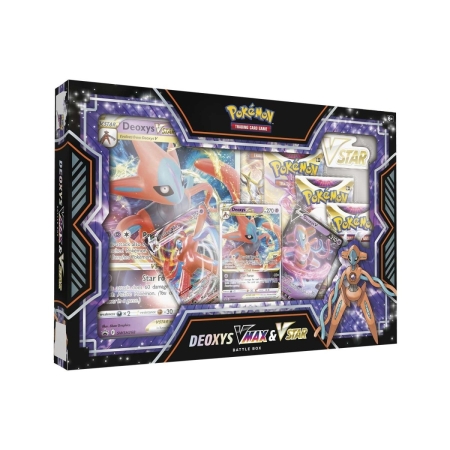 POKEMON Deoxys Vmax and Vstar Battle Box