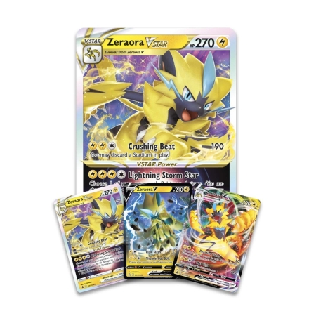 POKEMON Zeraora Vmax and Vstar Battle  Box