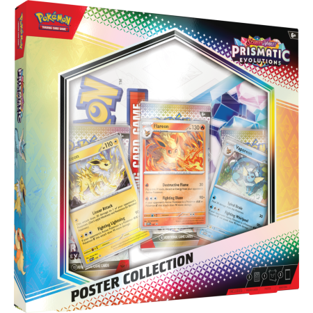 POKEMON SV 8,5 Prismatic Evolutions  Poster Collection