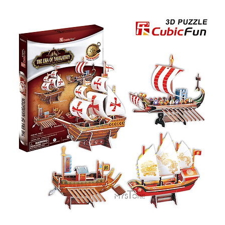 PUZZLE 3D 75 el. The Era of Navigation