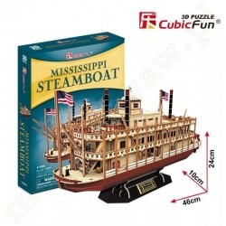 PUZZLE 3D 142 el. Mississippi Steamboat