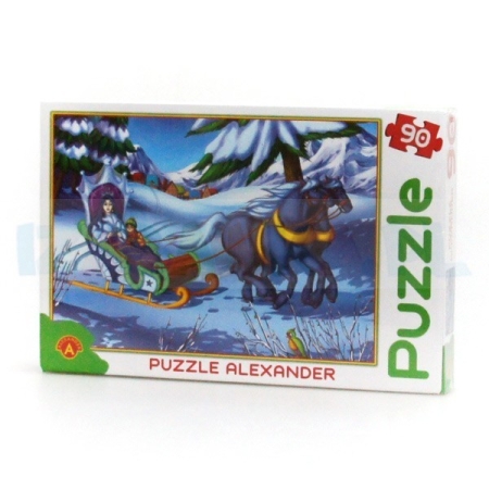 PUZZLE Alexander 90 el. Królowa Śniegu
