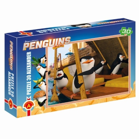 PUZZLE Alexander 30 Pingwiny z Madagask.