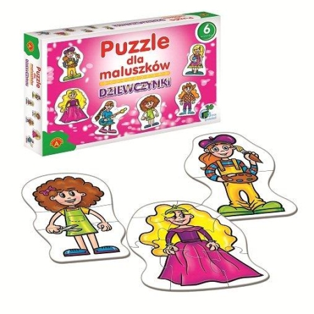 PUZZLE DLA MALUSZKÓW Dziewczynki