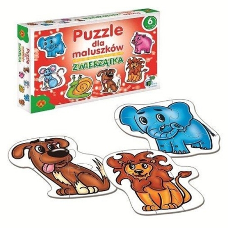 PUZZLE DLA MALUSZKÓW Zwierzątka
