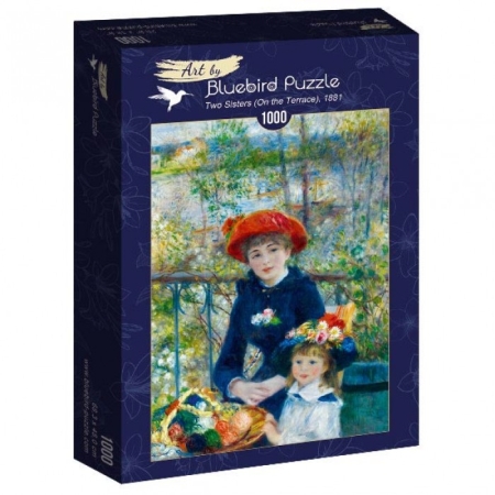 PUZZLE Bluebird 1000 el. Dwie Siostry na  tarasie, Renoir