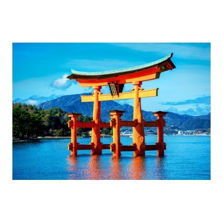 PUZZLE Bluebird 1500 el. The Torii of Itsukushima Shrine