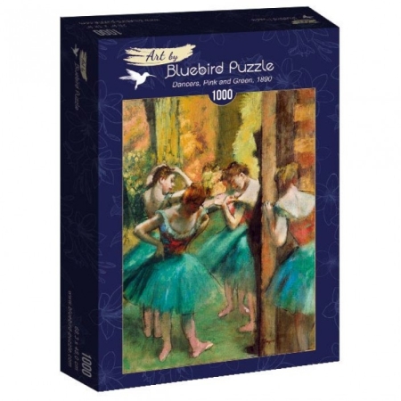 PUZZLE Bluebird 1000 el. Różowa i Zielona Tancerka