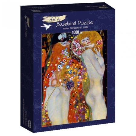 PUZZLE Bluebird 1000 el. Wodne Serpentyny, II Gustav Klimt