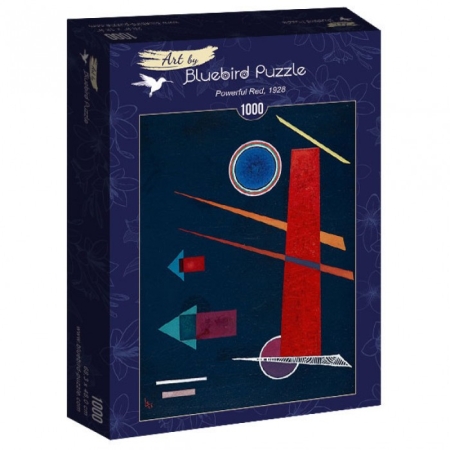 PUZZLE Bluebird 1000 el. Siła w Czerwonym Kolorze