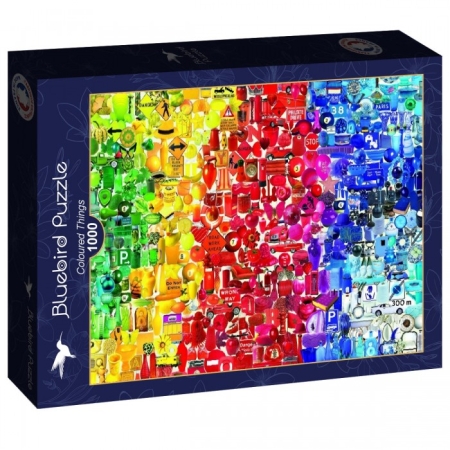 PUZZLE Bluebird 1000 el. Kolorowe Rzeczy