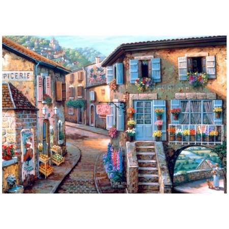 PUZZLE Bluebird 1000 el. Kwiaciarnia