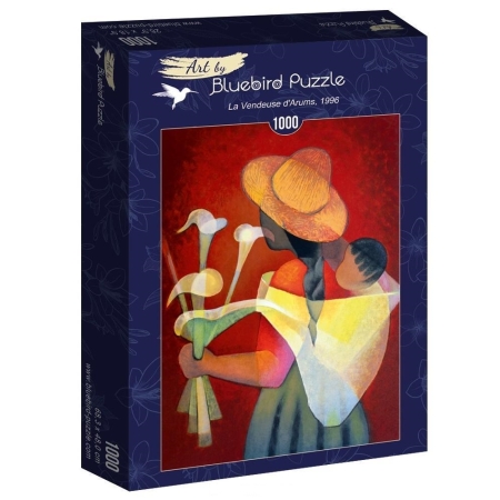 PUZZLE Bluebird 1000 el. Louis Toffoli, Manuella, 1994
