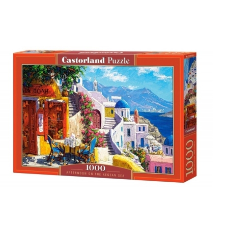 PUZZLE CASTOR 1000 el. Popołudnie nad Morzem Egejskim