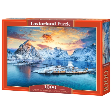 PUZZLE CASTOR 1000 el. Sunrise on  Sakrisoy