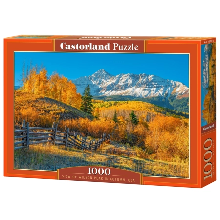 PUZZLE CASTOR 1000 el. Viev of Wilson  Peak In Autumn