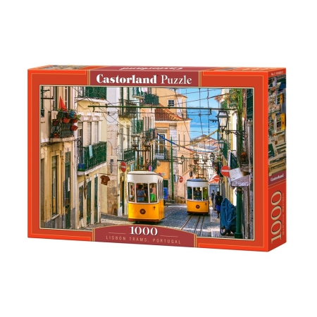 PUZZLE CASTOR 1000 el. Lisbon Trams Portugal