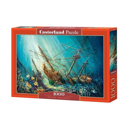 PUZZLE CASTOR 1000 el. Zatopiony Okręt