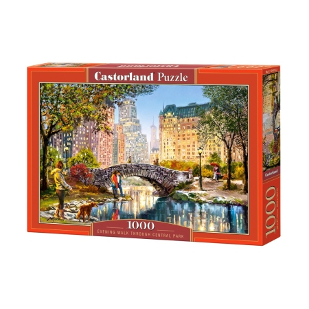 PUZZLE CASTOR 1000 el. Evening Walk Central Park